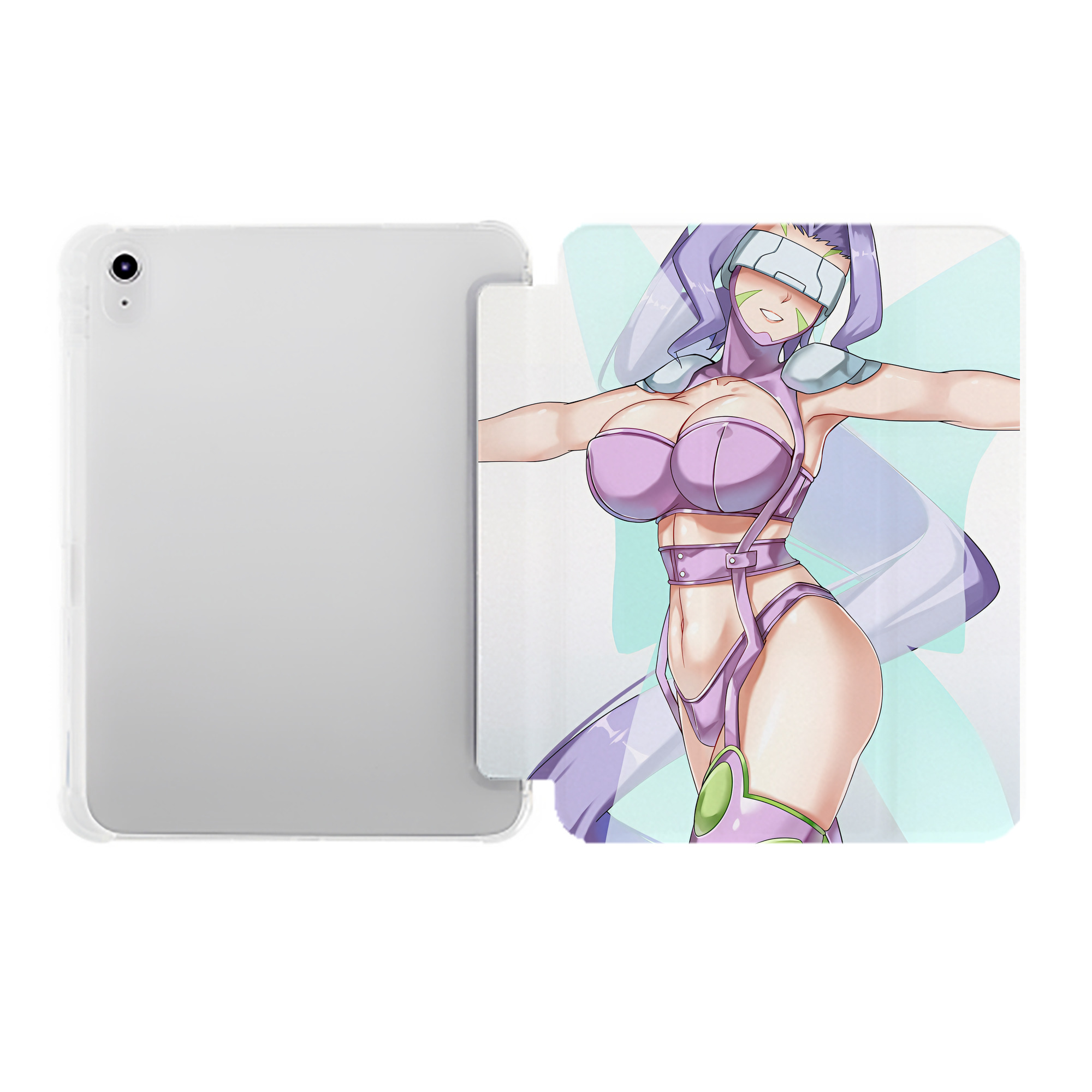 （画像用） Digimon デジタルモンスター/デジモン IPad ケース ペン収納付き 三つ折りスタンド PUレザー×シリコン 対応機種9.5/10.5/10.9インチ